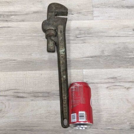 Vintage BerylCo Pipe Wrench 05 Vintage BerylCo Pipe Wrench 05