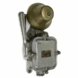 Vintage Brass and Stainless Russian Alarm Bell