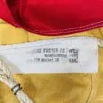Vintage Foster CO. INC. USA Made Zero Number Flag