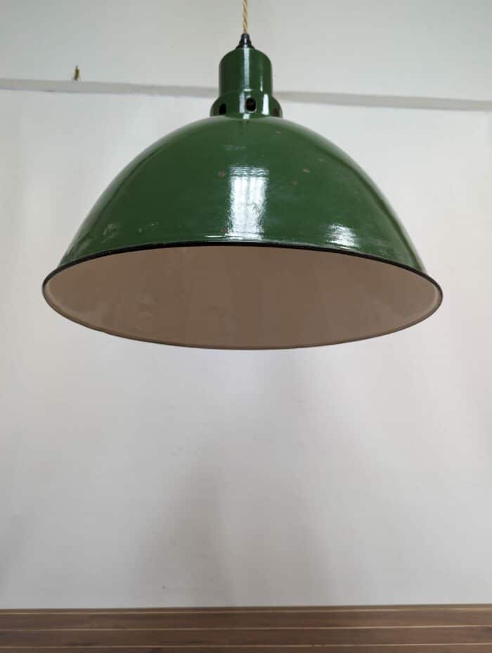 Vintage Industrial Pendant Light - Edison Bulb No Cage