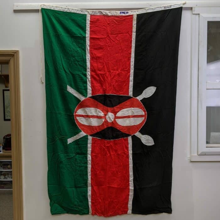 intage Kenya Ship Flag - 46" x 72"