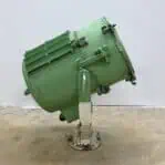 Vintage Nautical Unpolished Aluminum Signal Lamp