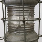 Salvaged Vintage Perko Lantern-another crack in glass photo