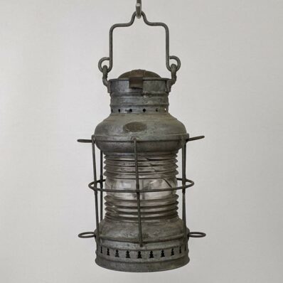 Salvaged Vintage Perko Lantern-hanging