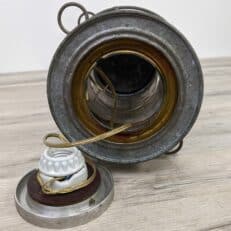 Vintage Perko Lantern - Salvaged and Rewired 09
