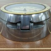 Vintage Russian 1981 Submarine Clock with Brass Accents 04