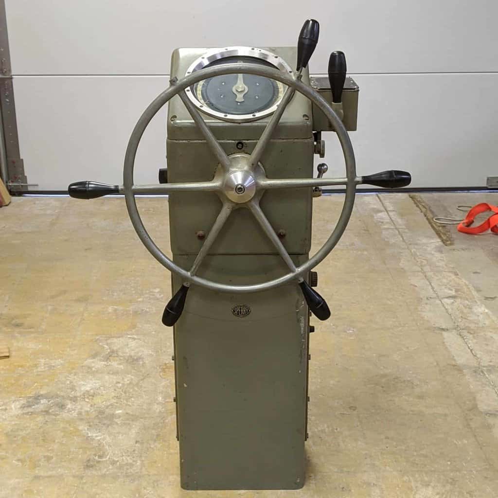 Vintage Sperry Gyro Pilot Steering Station