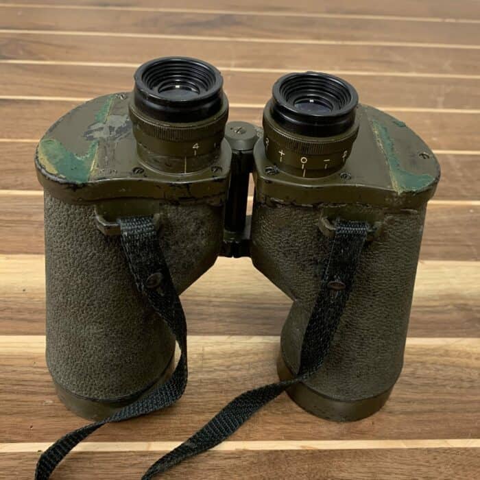 Vintage WWII M-17 Binoculars With Carrying Case