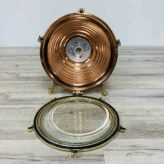 WISKA Copper and Brass Nautical Pendant Light P9-34-7