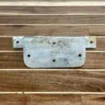 chrome-plated brass bow chock