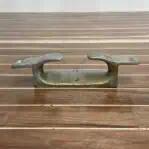 chrome-plated brass bow chock
