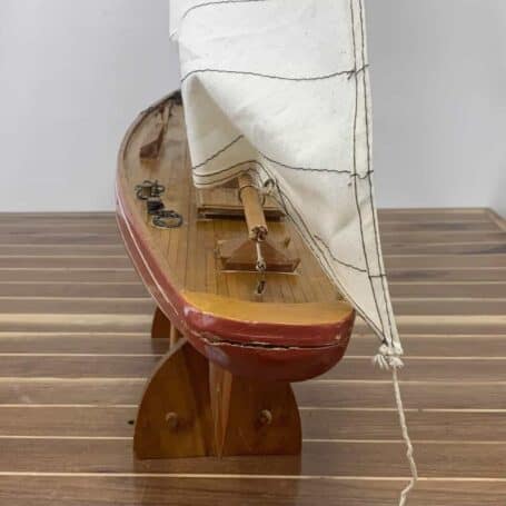 One-Mast Wooden Schooner Model One-Mast Wooden Schooner Model