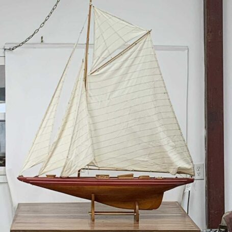 One-Mast Wooden Schooner Model One-Mast Wooden Schooner Model