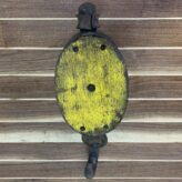 Vintage Great Lakes Double Wood Block Pulley