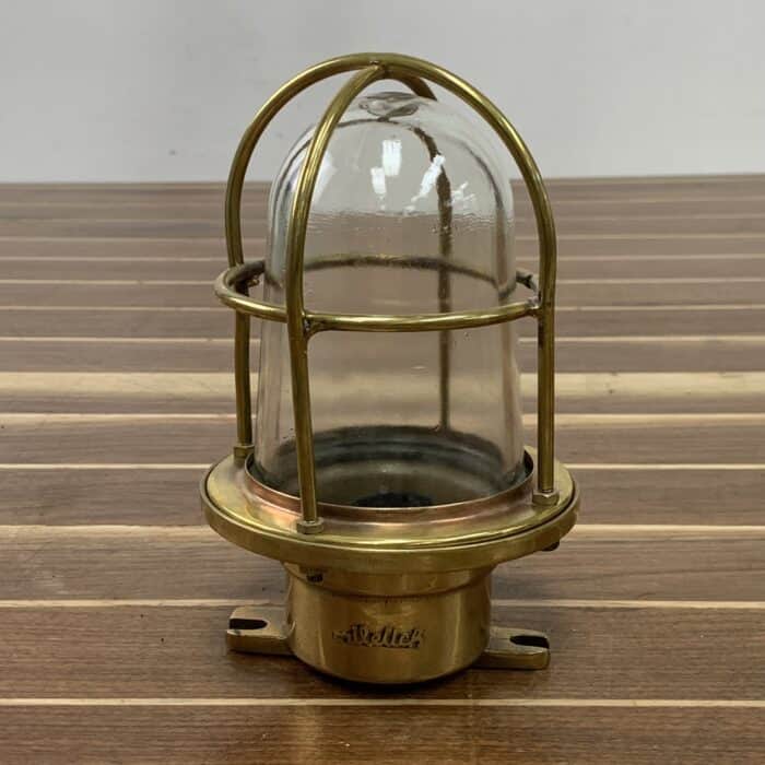 Miletich Brass Cage Ceiling Light