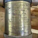 T. Walker & Sons Cherub III Taffrail Ship-Log 03