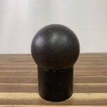 46 Pound Solid Iron Cannon Ball