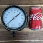 Ashcroft Pressure Gauge Bronze tube Brass Socket Brazed 02