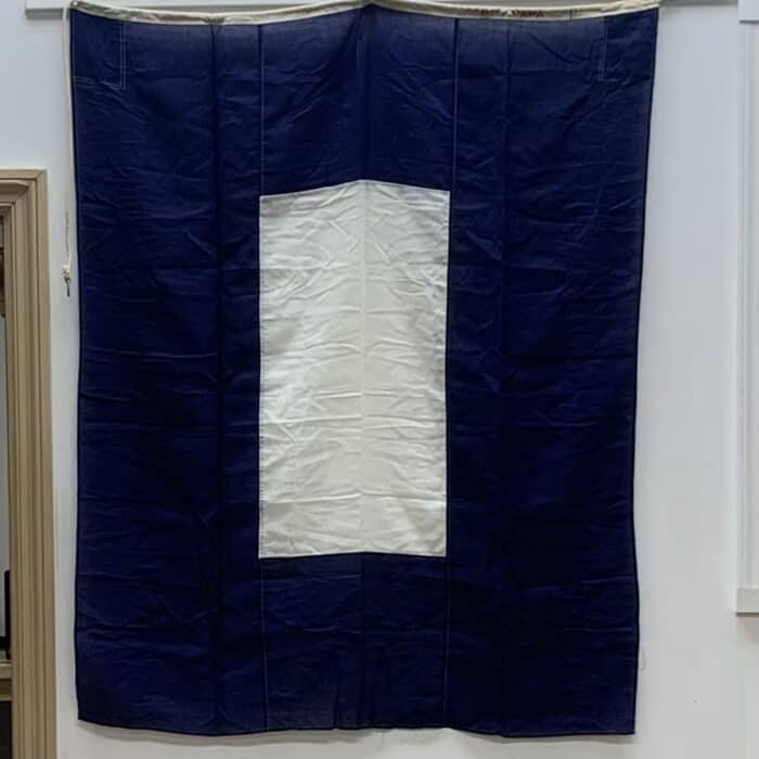 Letter P Papa Nautical Signal Flag - 62 x 50