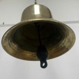 Weathered Brass Blank Ship's Bell