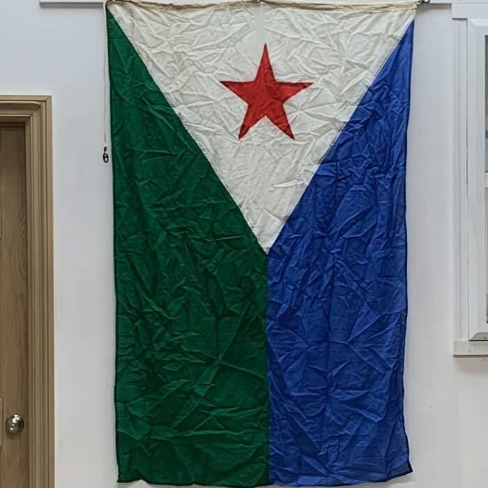 Nautical Djibouti Ship Flag - 70 x 46