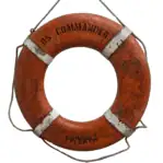 Salvaged Life Ring - DS Commander Panama