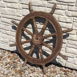Salvaged 43 Wooden Wheel 0002
