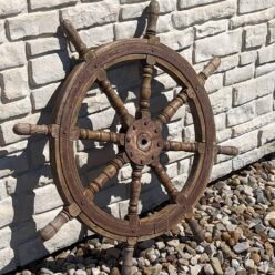 Salvaged 43 Wooden Wheel 0003