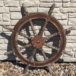 Salvaged 43 Wooden Wheel 0004