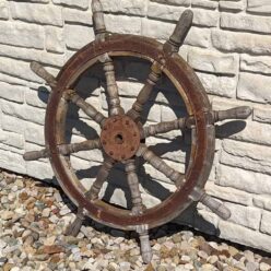 Salvaged 43 Wooden Wheel 0005