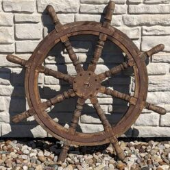 Salvaged 43 Wooden Wheel 01