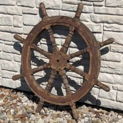 Salvaged 43 Wooden Wheel 02