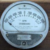 Westinghouse Port and Starboard Tachometer Set 03
