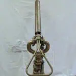 20th Century Brass and Copper Deluge Gun on Wooden Stand 03