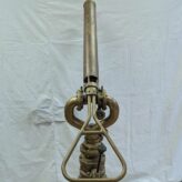 20th Century Brass and Copper Deluge Gun on Wooden Stand 03