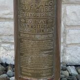 Vintage Copper And Brass Buffalo Fire Extinguisher