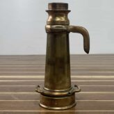 Vintage Brass Small Larkin Fire Hose Nozzle