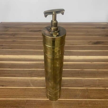 Vintage Brass Buffalo 1-1/2 Quart VL Fire Extinguisher 05 Vintage Brass Buffalo 1-1/2 Quart VL Fire Extinguisher