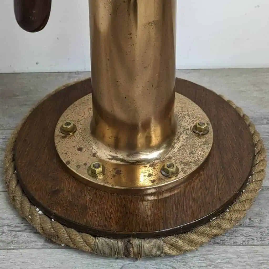 Base of U.S. Navy Brass Steering Station – Jered Industries Inc.