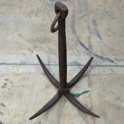 Vintage Grapnel Anchor, 4 Feet Tall 02