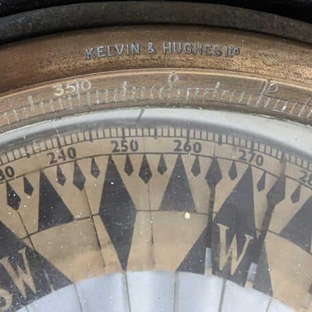 Vintage Kelvin & Hughes Binnacle 12 Vintage Kelvin & Hughes Binnacle 12