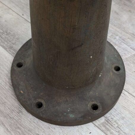 AS Svendborg Skibsværft Brass Steering Station 06 base of brass steering station