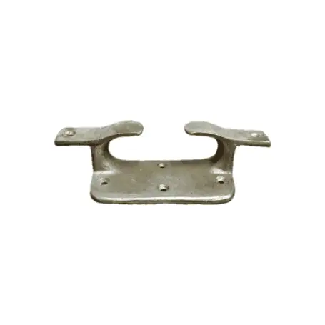 Chrome Plated Brass Bow Chock - White