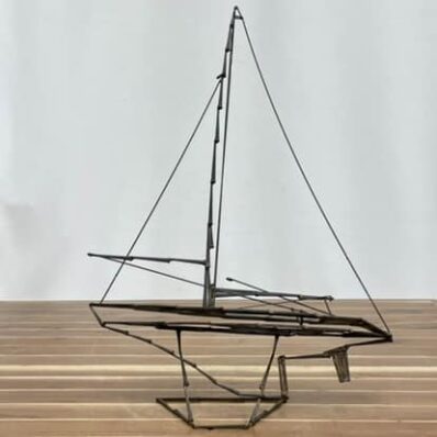 Flat Nails Sailboat Model