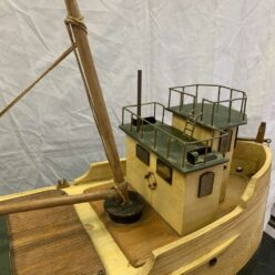 Large Lumber Hooker Boat Model