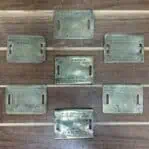 front of all seven together