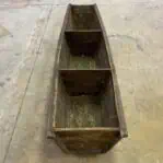 Vintage Wooden Rice Paddy Boat