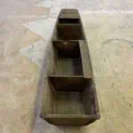 Vintage Fishing And Rice Paddy Boat front view