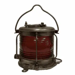 Red Nippon Sento Running Light - Ceiling/Hanging/Desk Light- white background