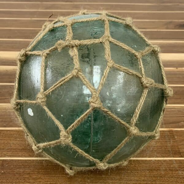 Authentic Glass Float Fishing Net – Green (Large) - Vintage Ship Salvage